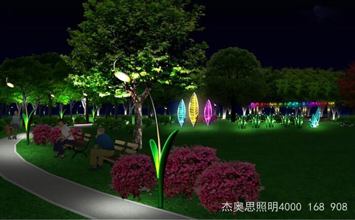 園林景觀亮化工程 園林景觀亮化工程